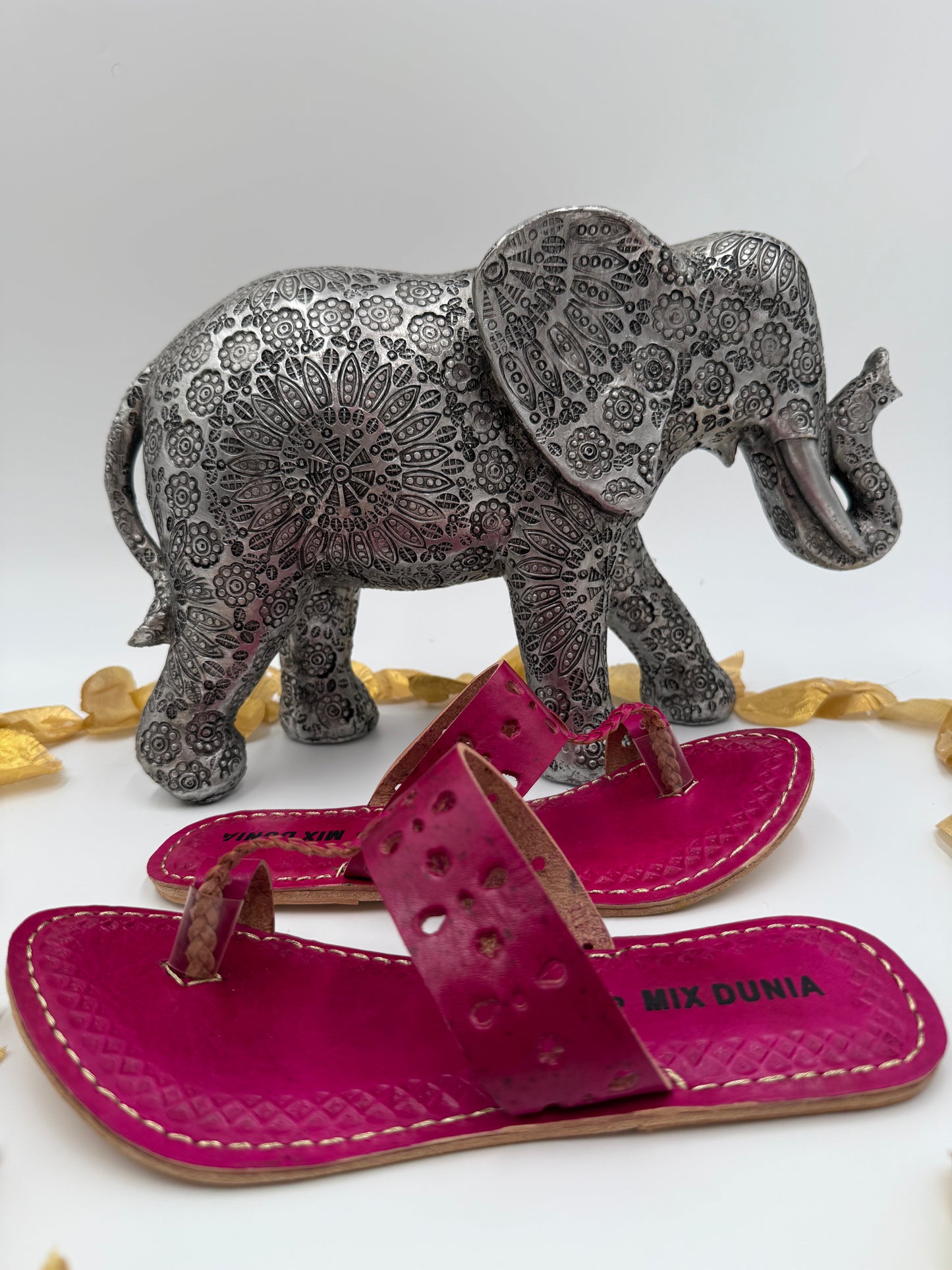 Handmade Leather Slipper 100% Authentic Leather for Women Indian/Pakistani Slides